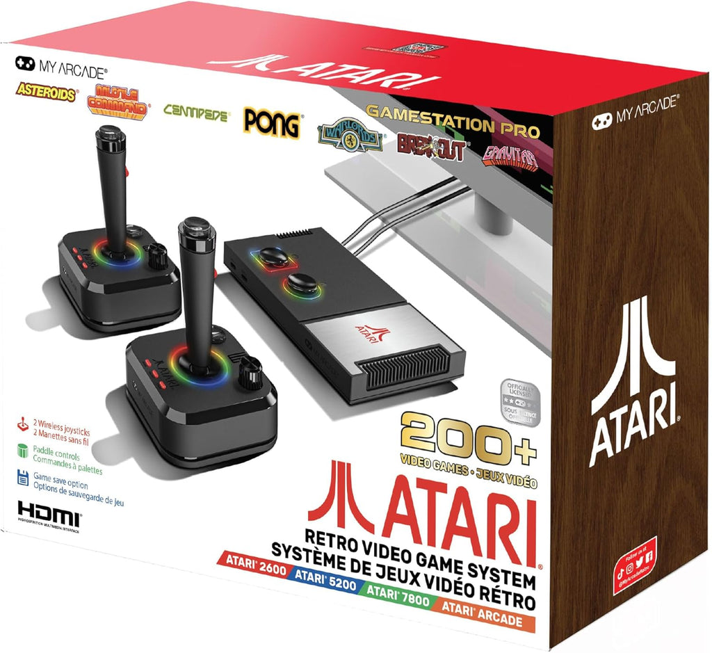 Atari 2600 Game Station Pro with 200+ Games