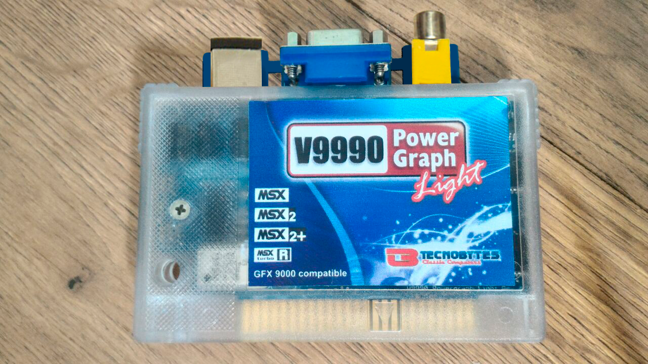 PowerGraph V9990 for MSX